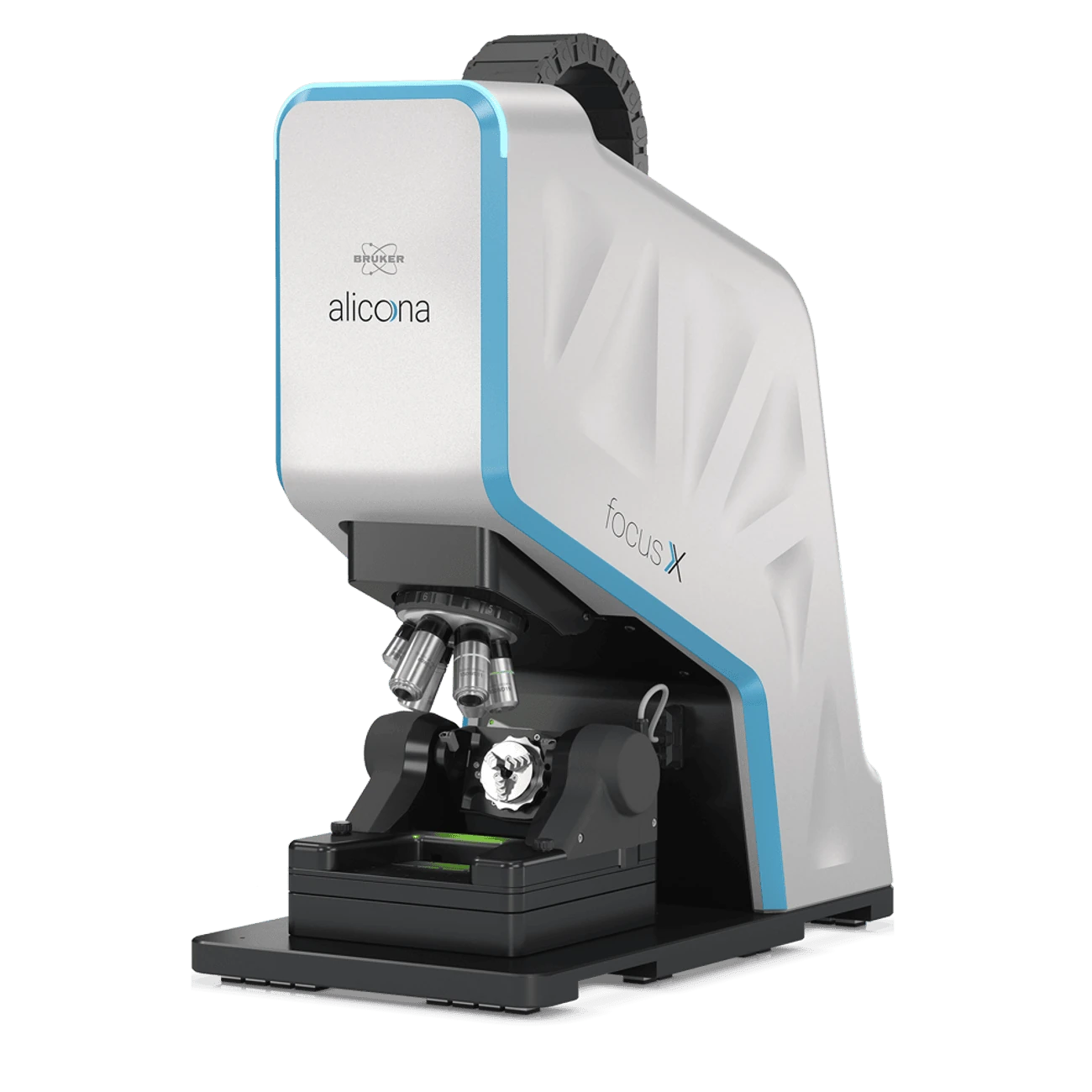 FocusX de Bruker Alicona con unidad opcional Real3DUnitX