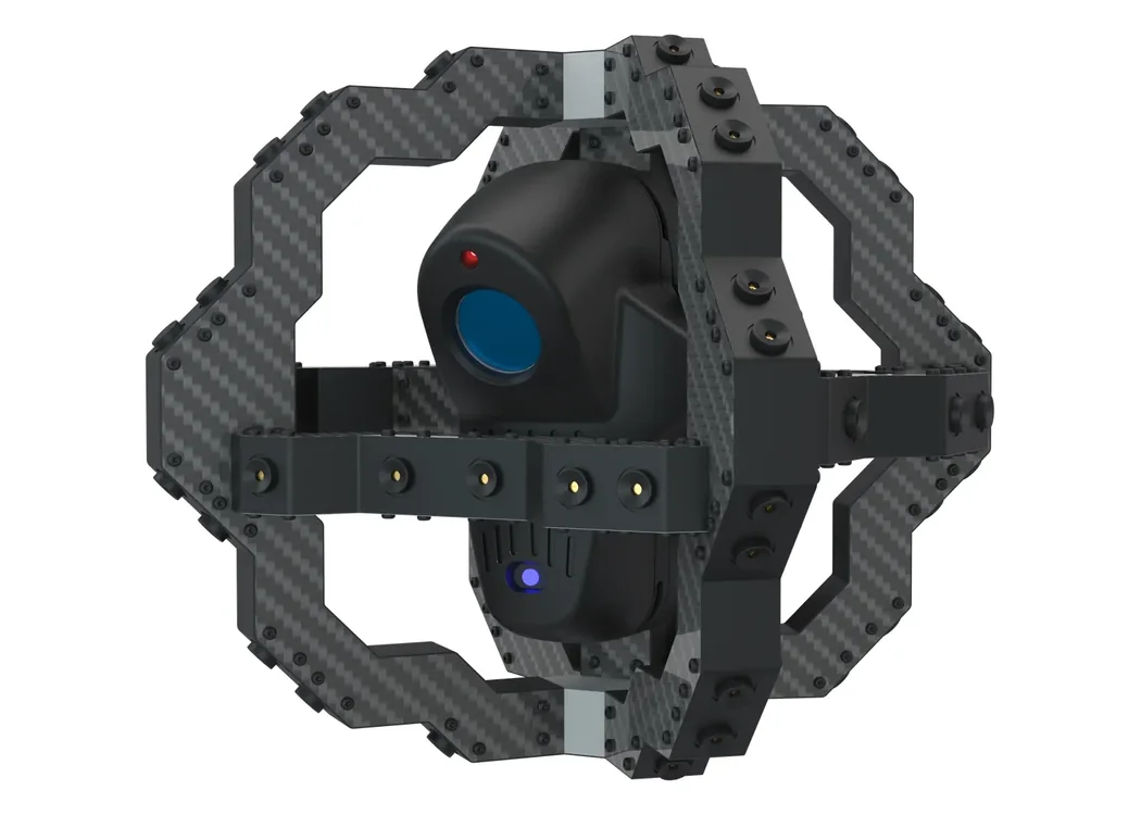 Metronor M-Scan 120 completo con marco LED de seguimiento óptico y lente frontal