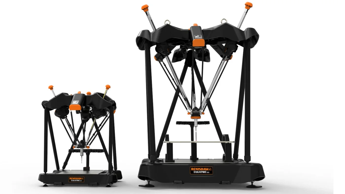 Sistemas comparativos Renishaw Equator 500 y Equator 300