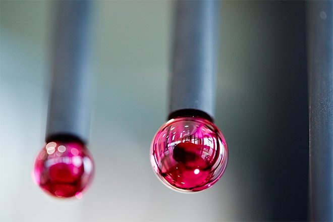 Palpador Renishaw con bola de rubí y vástago de fibra de carbono