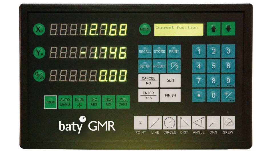 Lector GMR frontal de Baty SM300