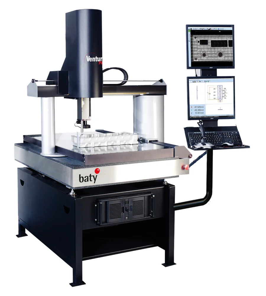 Baty Venture Plus completo con puente, mesa y pantallas de inspección