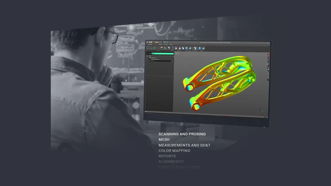 Análisis de datos 3D con mapa de color en el software Zenith