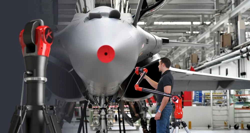 Large 3D inspection on a plane
