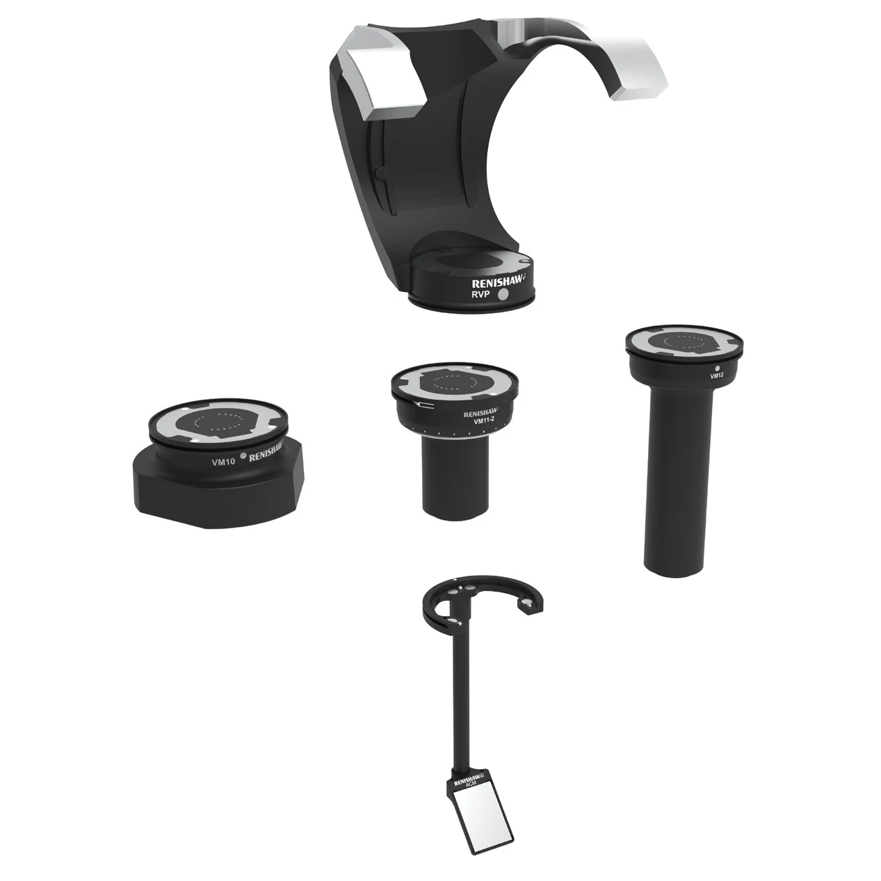 Cuerpo RVP, módulos VM10, VM11-2, VM12 y espejo angular ACM de Renishaw