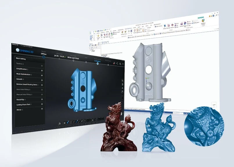 Digitalización de forma y color con EinScan H2 para objetos culturales
