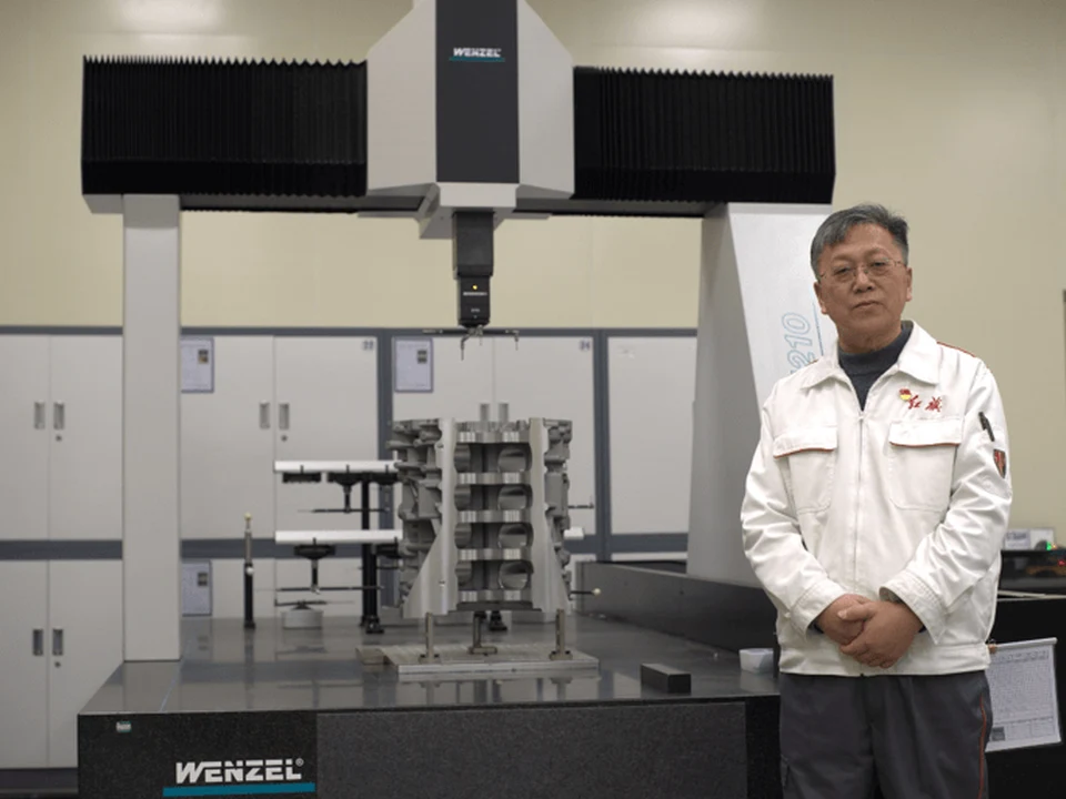 CMM WENZEL LH para control dimensional de piezas de motor