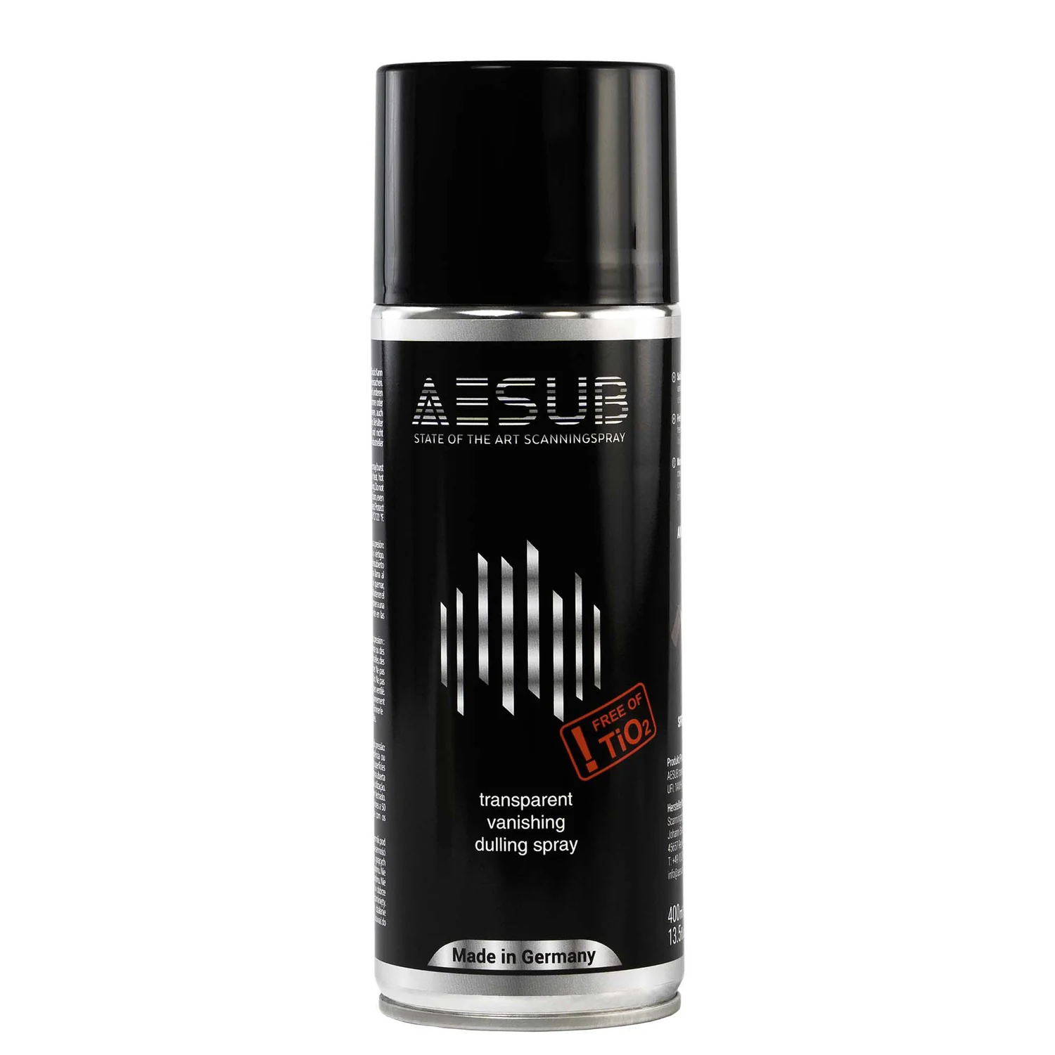AESUB transparent para reducir reflejos sin ocultar el color en captura óptica