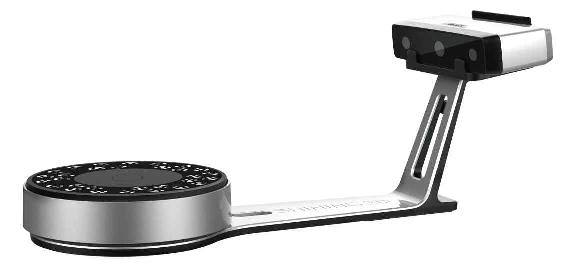 EinScan SP V2 completo con cabezal, soporte y plataforma giratoria