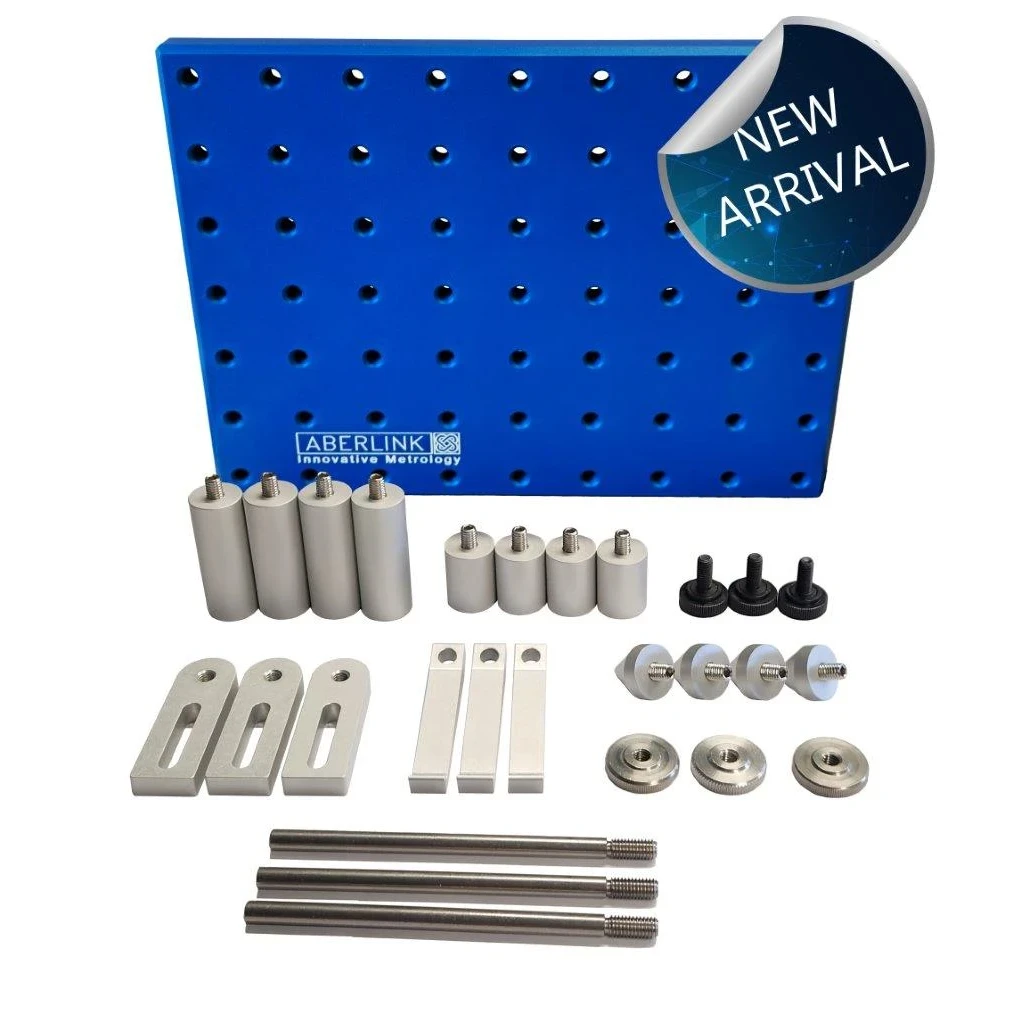Elementos de apoyo y sujeción del Fulcrum Fixture Kit