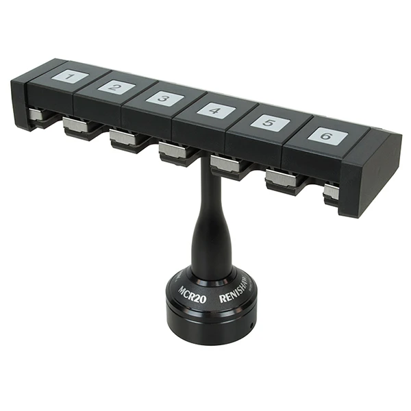 Puertos cubiertos del rack MCR20 para almacenamiento de módulos