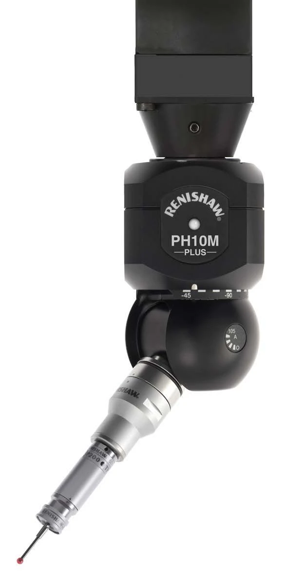 Cabezal Renishaw PH10M PLUS con sonda montada