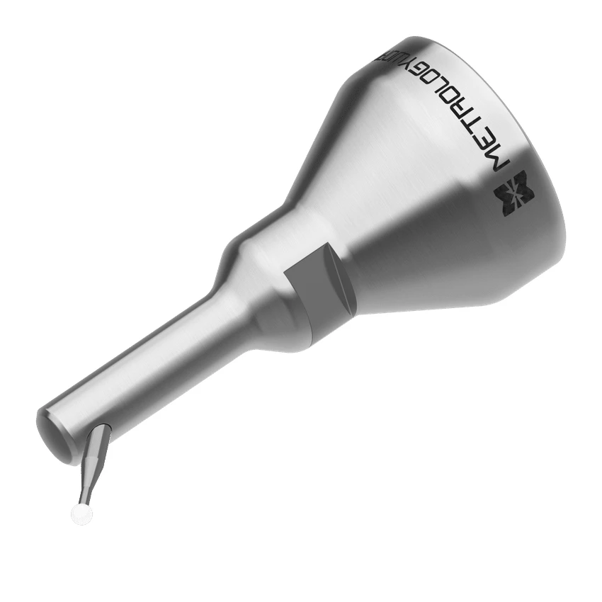 Sonda MetrologyWorks de 45 grados con conexión USB 1-1/4-20 para brazos FARO