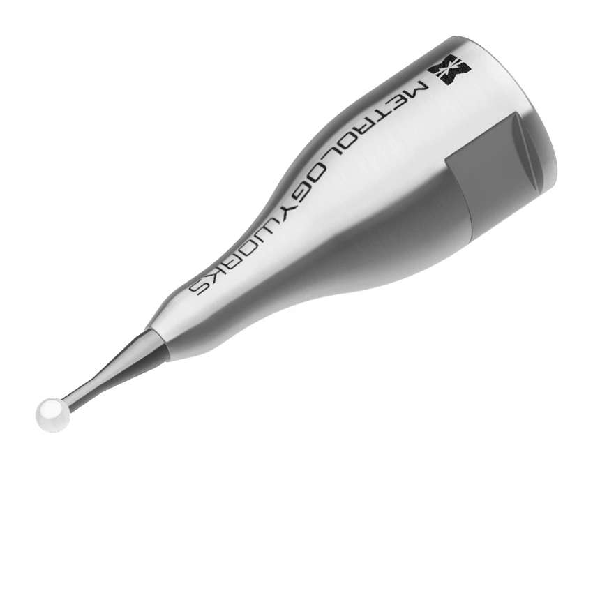 Sonda MetrologyWorks M8X1.25 para brazos Hexagon Absolute y Romer con adaptador TKJ a M8