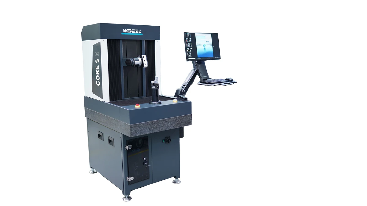 WENZEL CORE S E completo con estructura compacta y zona de medición accesible