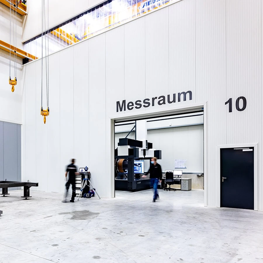 Instalación de una WENZEL LH Gantry para grandes componentes en FORMA