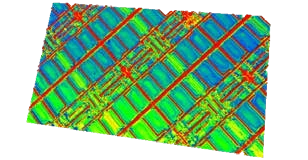 Microestructura de un detector de rayos X medida con WENZEL WM | RS-C